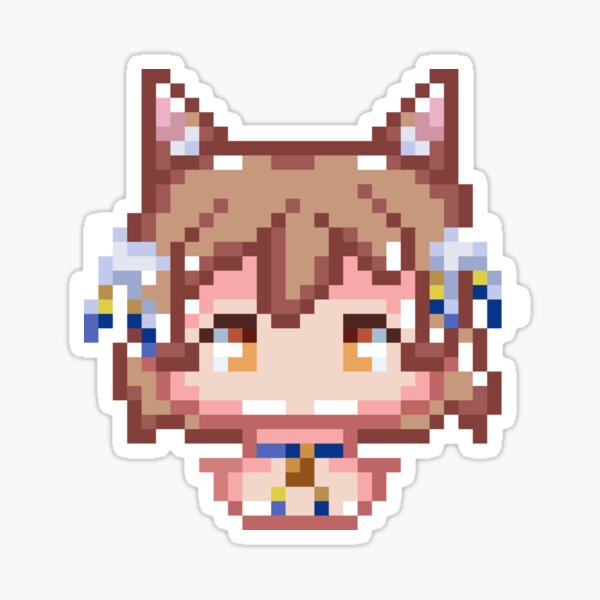 Felix Pixel Art (No Text) Sticker