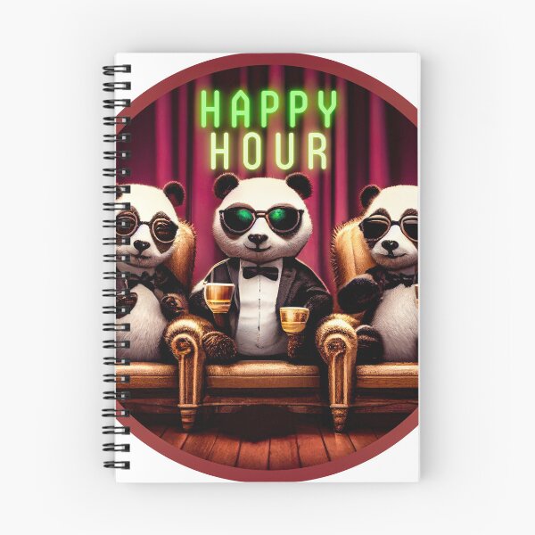 Item preview, Panda Happy Hour designed and sold by Revjock.