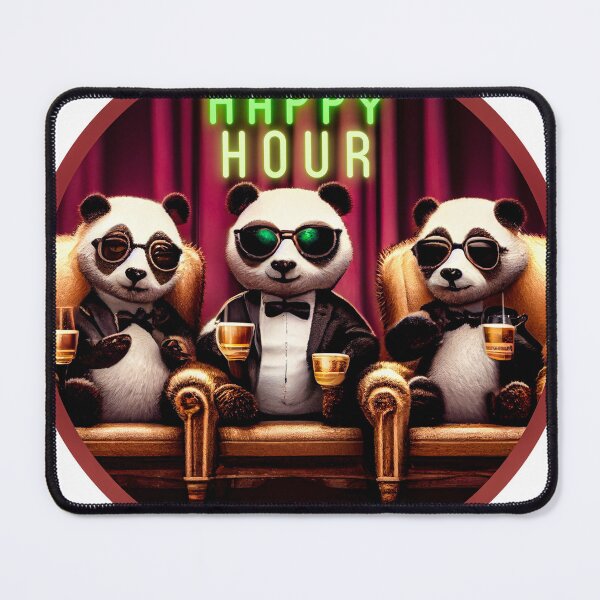 Item preview, Panda Happy Hour designed and sold by Revjock.