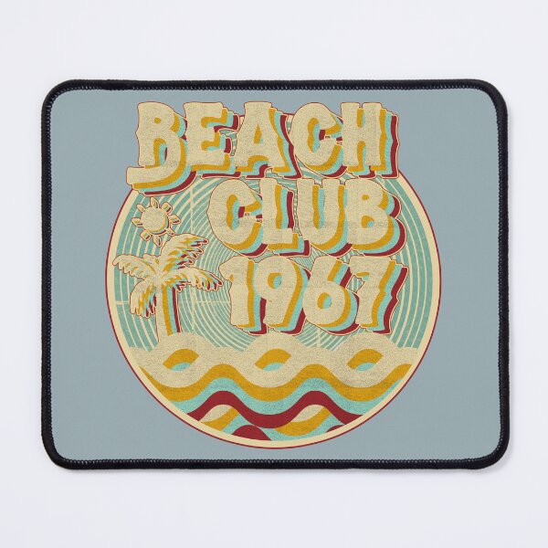 Item preview, vintage retro beach club 70s 1967 with spirale turqoise designed and sold by lordcobra.