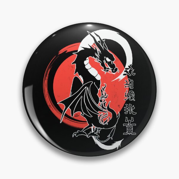 Item preview, Black dragon, red moon designed and sold by Lolly's Lane Shoppe.