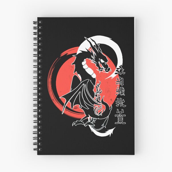 Item preview, Black dragon, red moon designed and sold by Lolly's Lane Shoppe.