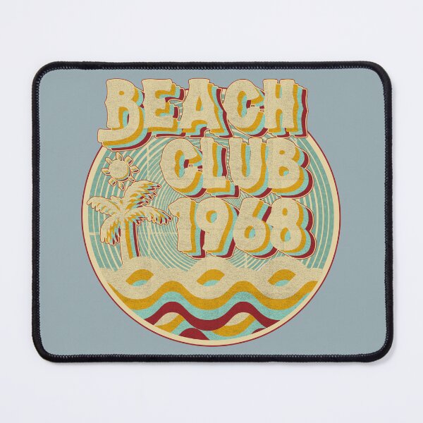 Item preview, vintage retro beach club 70s 1968 with spirale turqoise designed and sold by lordcobra.