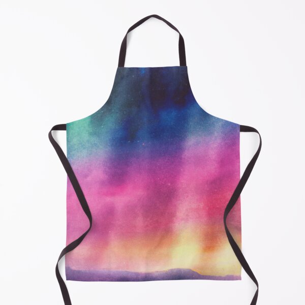 Item preview, Radiant Aurora Borealis - Watercolor designed and sold by The Iconic Minimalist.