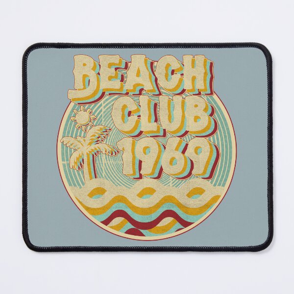 Item preview, vintage retro beach club 70s 1969 with spirale turqoise designed and sold by lordcobra.