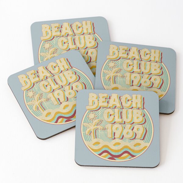 Item preview, vintage retro beach club 70s 1969 with spirale turqoise designed and sold by lordcobra.