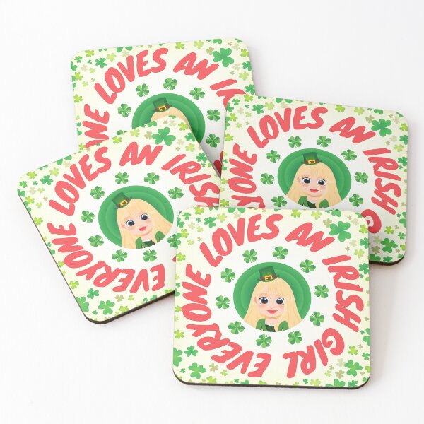 Item preview, Everyone Loves An Irish Girl  designed and sold by ShopTwentyFour.
