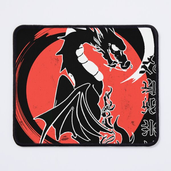 Item preview, Black dragon, red moon designed and sold by Lolly's Lane Shoppe.