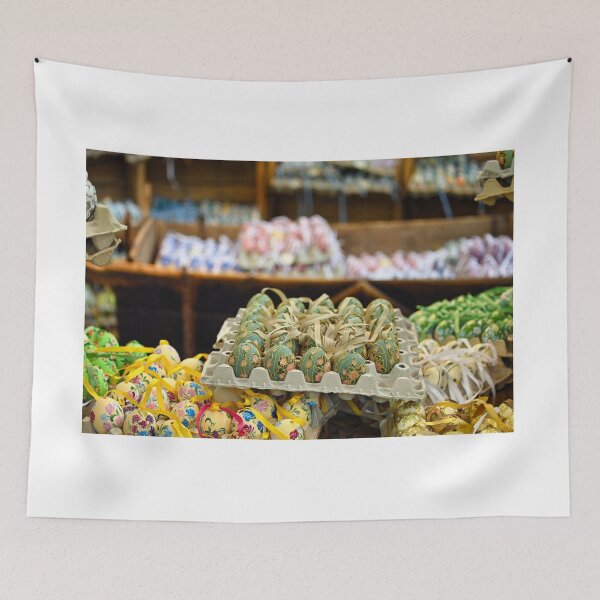 Item preview, Colorful and painted Easter eggs market in Vienna  designed and sold by goceris.