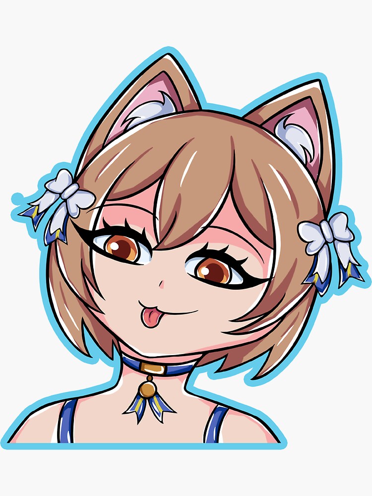 Thumbnail 3 of 3, Sticker, Felix Blep (Blue) designed and sold by CatboisGang.