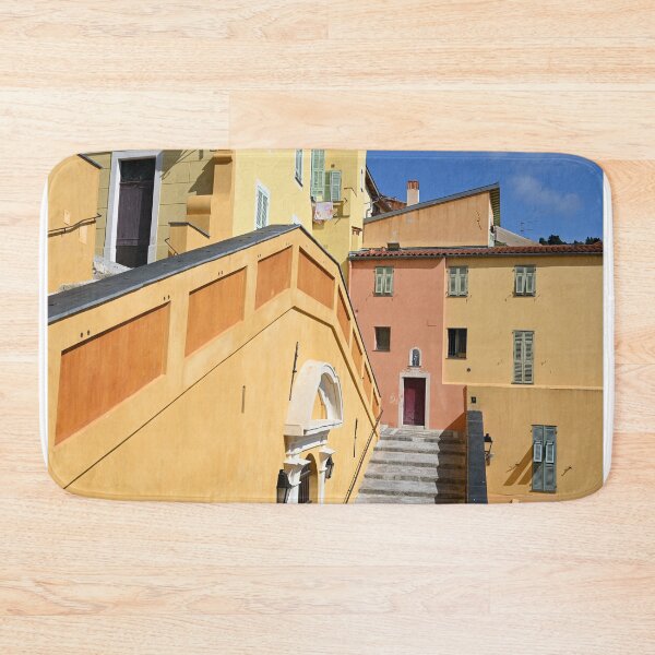 Item preview, old buildings and staircase in Menton France designed and sold by goceris.