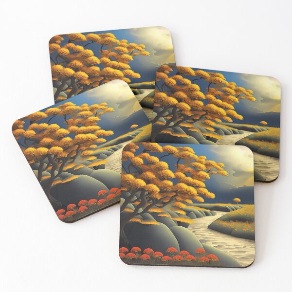 Item preview, Yellow paper flower landscape designed and sold by cuprum.