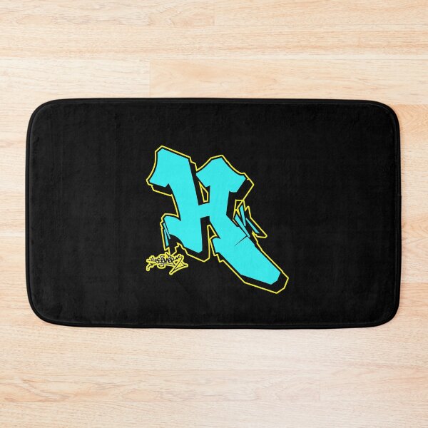 Item preview, BLUE LETTER H BY ESONE URBAN GRAFFITI STREET STYLE  designed and sold by GraffitiBomberZ.