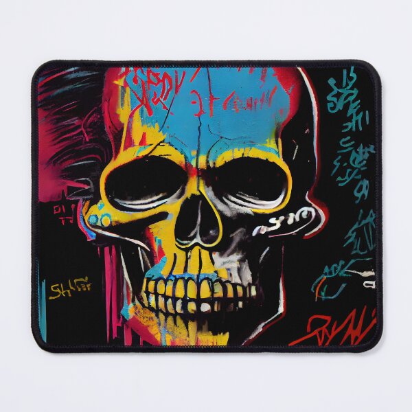 Item preview, Skull Graffiti Abstract Symphony - Neo Expressionism Graffiti Fusion Artwork designed and sold by ZickDezine.