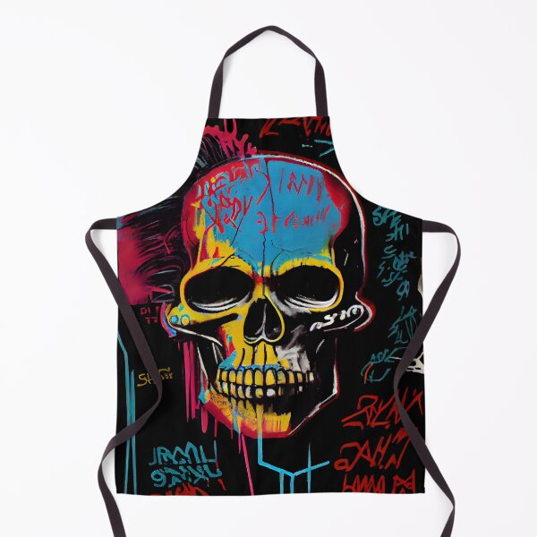 Item preview, Skull Graffiti Abstract Symphony - Neo Expressionism Graffiti Fusion Artwork designed and sold by ZickDezine.