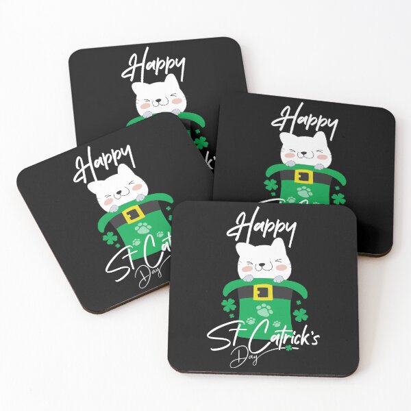 Item preview, Funny Happy St Catrick's Patrick's Day for Cat Lover designed and sold by SuperFashion.