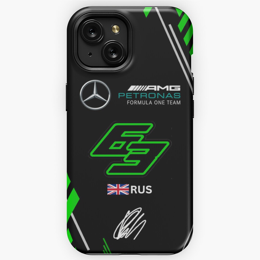 George Russell Smartphone Cover GREEN Mercedes AMG Petronas