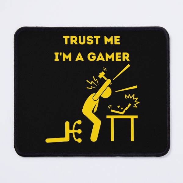 Item preview, Trust me iam a gamer, but I can't play with that team. designed and sold by VectorPower.