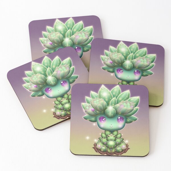 Item preview, Glimmering Green Succulent designed and sold by Sarahs-AI.