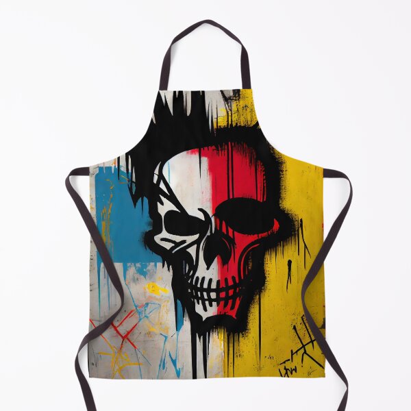 Item preview, Skull Graffiti Abstract Symphony - Neo Expressionism Graffiti Fusion Artwork designed and sold by ZickDezine.