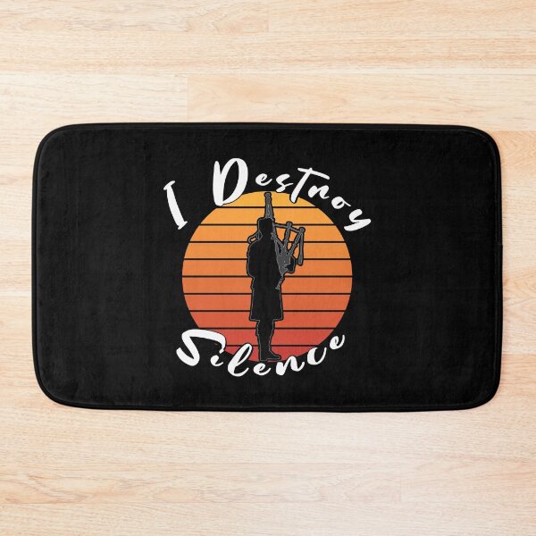 Item preview, Funny I Destroy Silence For Bagpipe Day  designed and sold by BahaLaasri.
