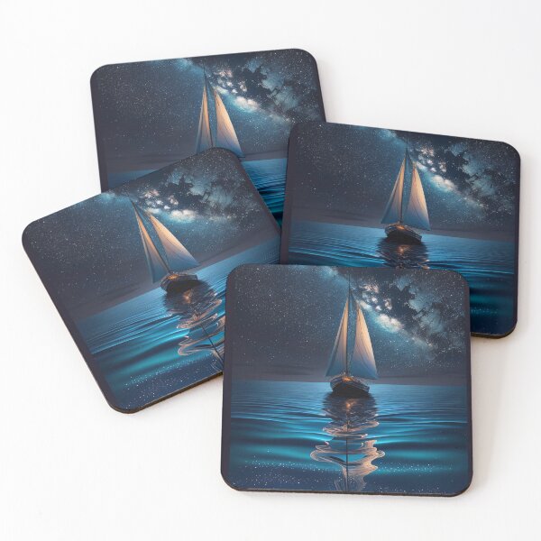 Aperçu de l'œuvre Nuit glorieuse pour naviguer créée et vendue par TDCards.