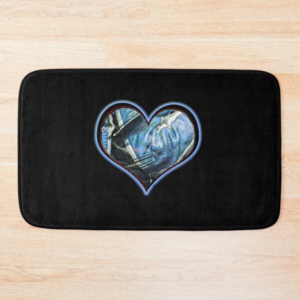 Item preview, Blue Leather Heart PPPimp Design designed and sold by PPPimp.