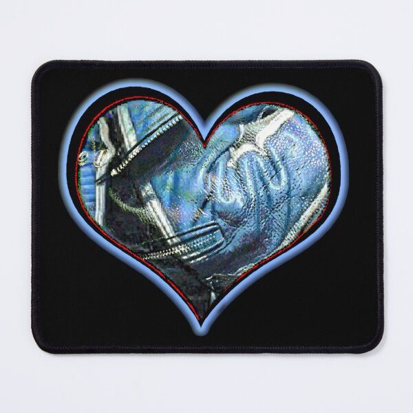 Item preview, Blue Leather Heart PPPimp Design designed and sold by PPPimp.