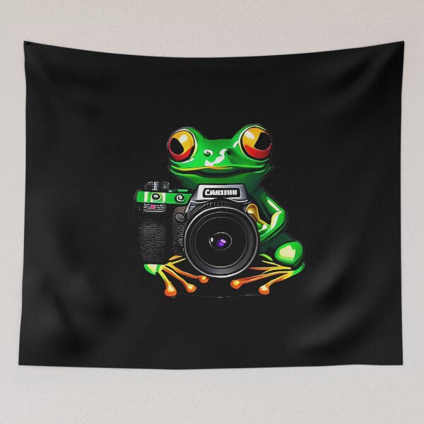 Item preview, Frog Photographer designed and sold by PurfectPredator.