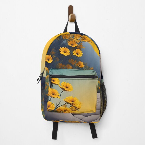 Item preview, Yellow paper flower desert landscape designed and sold by cuprum.