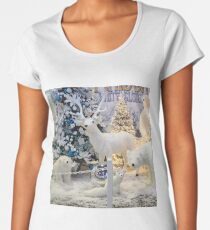 Snow Scene Women's Premium T-Shirt