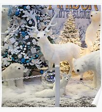 Snow Scene Poster