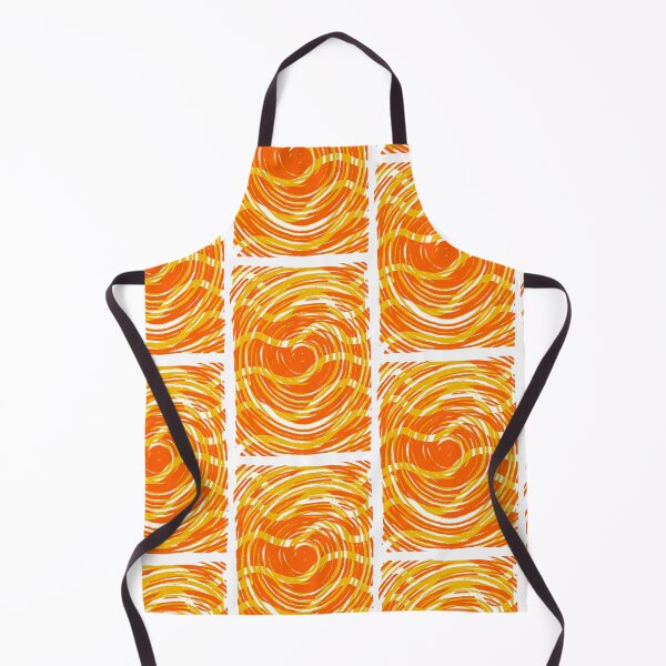 Item preview, Abstract pattern orange and yellow  designed and sold by Tropical Blood.