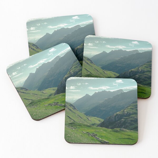 Item preview, The green mountain chain of the Aosta area designed and sold by Koolmees.