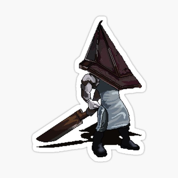 Pyramid Head Sticker for Sale by eriowos