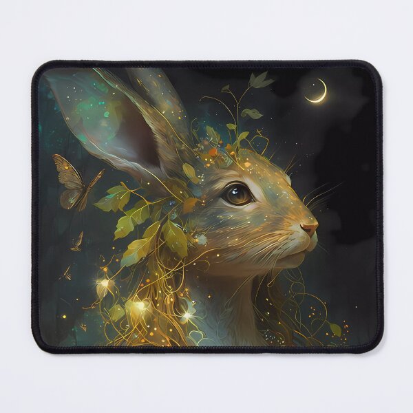 Item preview, Rabbit as an elf at night designed and sold by SMILE88.