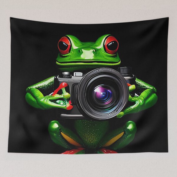 Item preview, Frog Photographer designed and sold by PurfectPredator.
