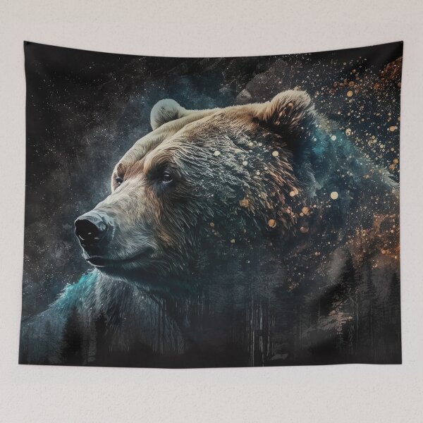 Item preview, Bear Abstract Stock Market Bear Market designed and sold by ArtfulAmbitions.