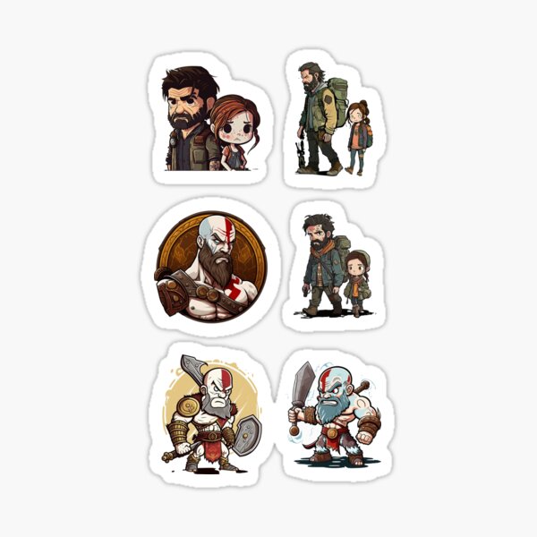 Item preview, Sony Playstation The Last of Us und God of War Combo designed and sold by Kameeno.