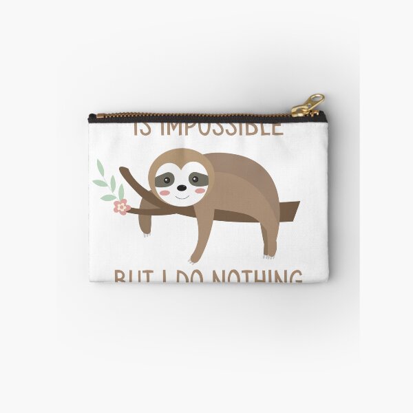 Item preview, People Say Nothing Is Impossible But I Do Nothing Everyday designed and sold by GoldustDesigns.