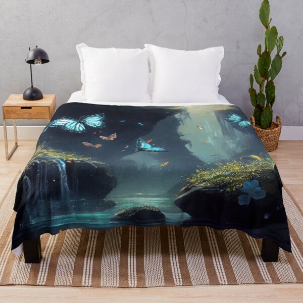 Item preview, Magical Butterflies Valley by the Waterfall M3 designed and sold by Goddess888.
