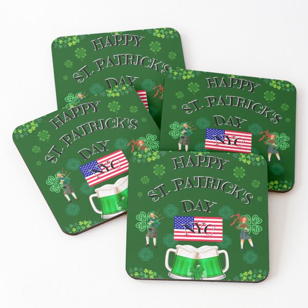 Item preview, Happy St. Patrick's Day NYC designed and sold by KMRmerchDesigns.