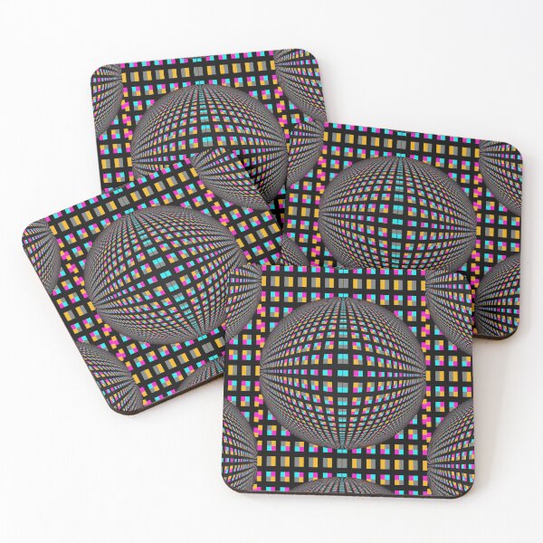 Item preview, Abstracts Geometric Sacred  Parallel Lines Shape Circular Pattern Art Dimension Dodern Modern Gift designed and sold by Dodern.
