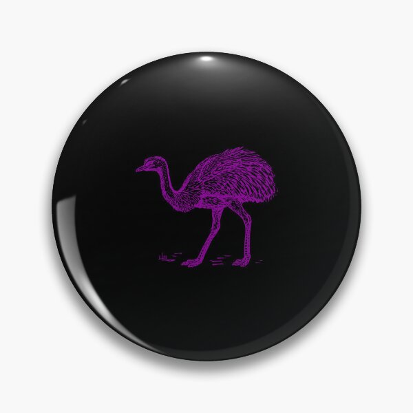Item preview, Nostr ostrich - Decentralized Social Network  designed and sold by NautilusMare.