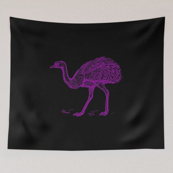 Item preview, Nostr ostrich - Decentralized Social Network  designed and sold by NautilusMare.