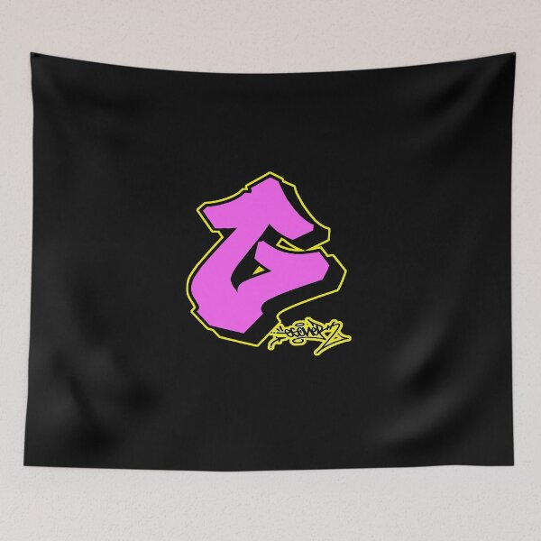 Item preview, PINK LETTER G BY ESONE URBAN GRAFFITI STREET STYLE  designed and sold by GraffitiBomberZ.