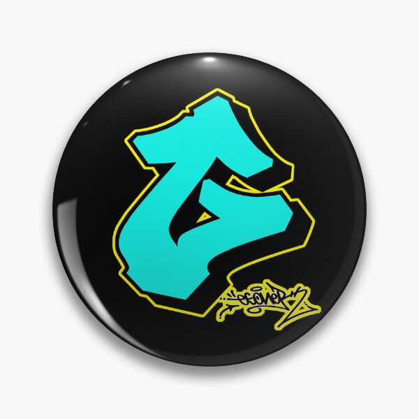 Item preview, BLUE LETTER G BY ESONE URBAN GRAFFITI STREET STYLE  designed and sold by GraffitiBomberZ.