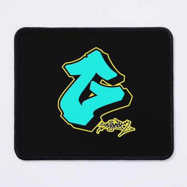 Item preview, BLUE LETTER G BY ESONE URBAN GRAFFITI STREET STYLE designed and sold by GraffitiBomberZ.