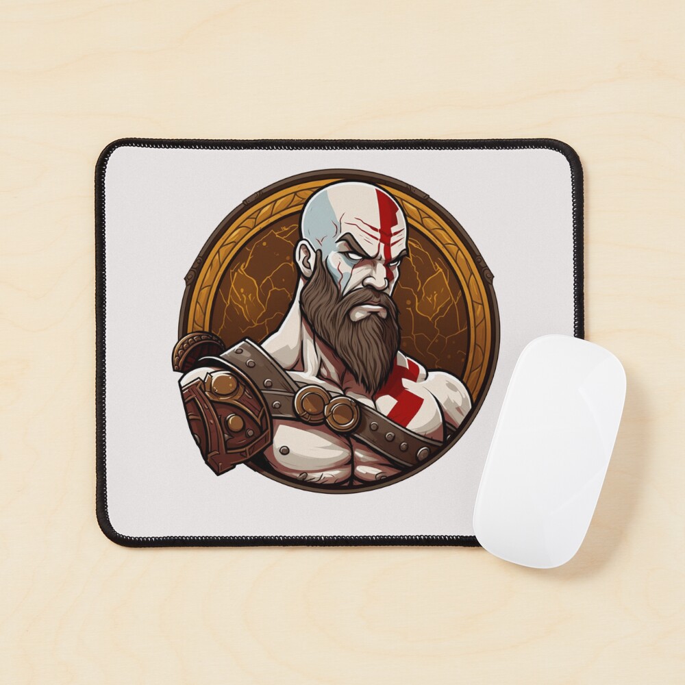 Kratos - Rage of Sparta  God of War Ragnarok Metal Print for