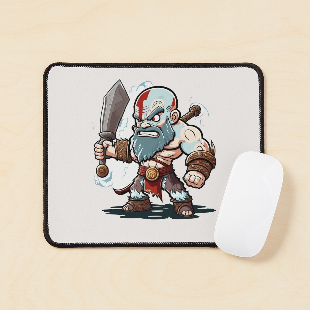 Kratos - Rage of Sparta  God of War Ragnarok Art Board Print for